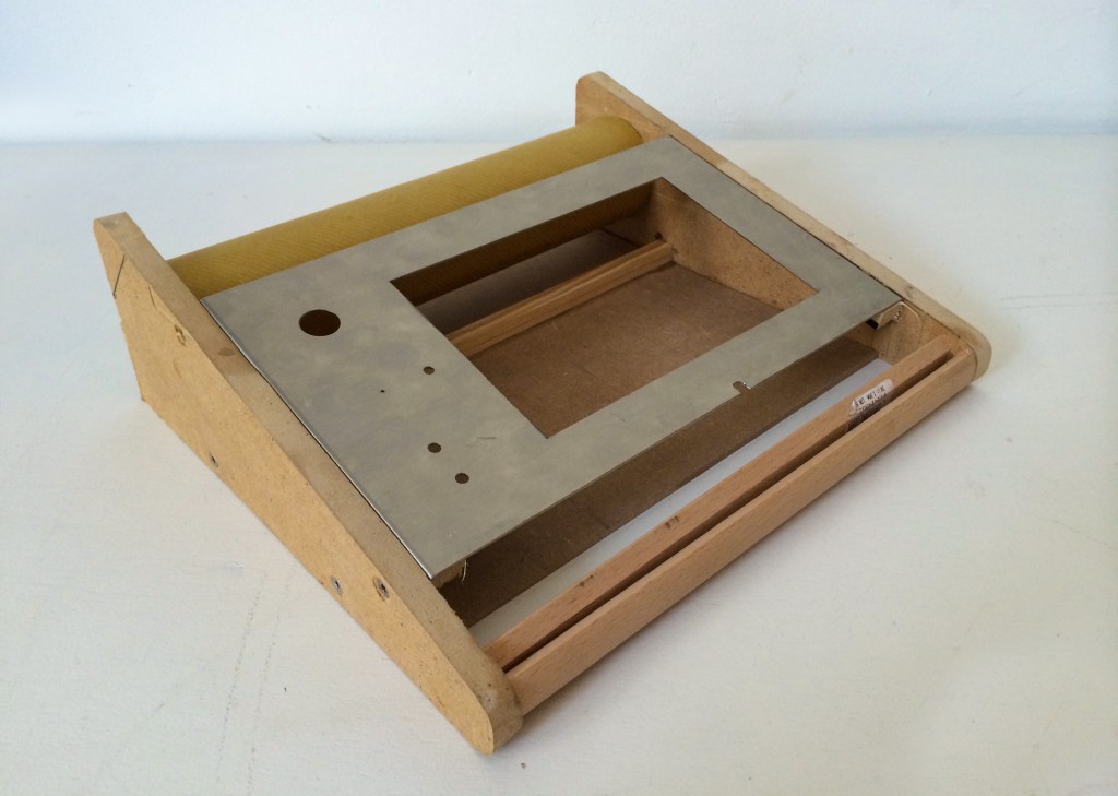 Holz Prototyp von Zeitportal